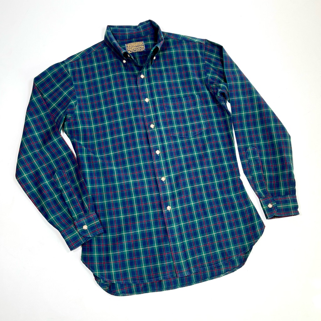 Pendleton Wool Plaid Button Down Shirt